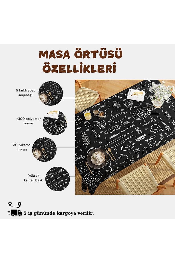 Mutfak Masa Örtüsü - 2