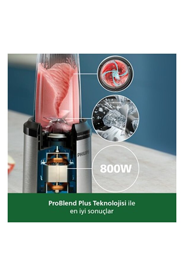 5000 Serisi HR2764/00 800W Problend Plus Blender - 2