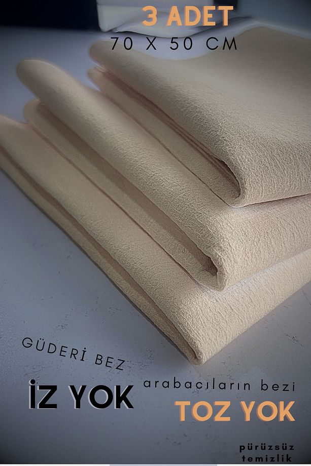 [ 3 ADET ] GÜDERİ BEZ BÜYÜK BOY PROVAKUM GÜDERİ BEZ 70 X 50 CM - 4