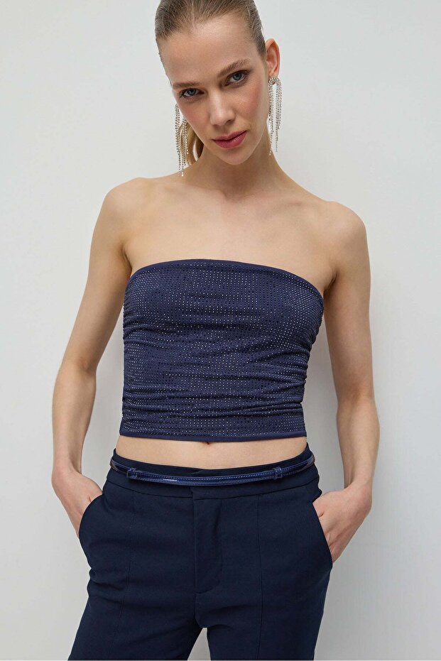 Kurze Bluse - 4