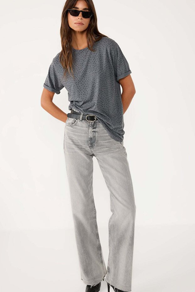 Bequemes Basic-T-Shirt - 4