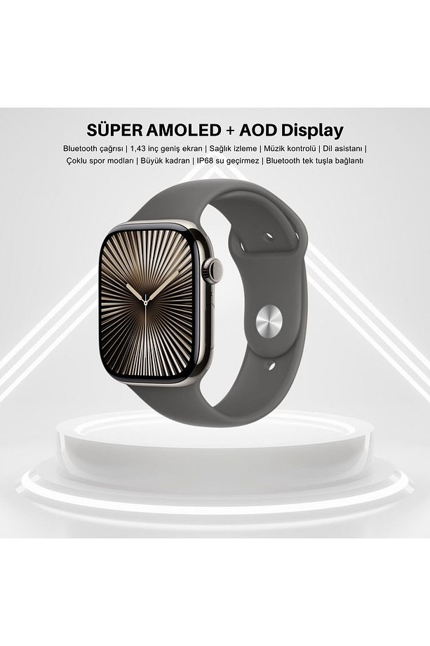 Watch 10 SE Hello 3 Mini 41MM Son Nesil Akıllı Saat İOS VE ANDROİD Uyumlu - 2