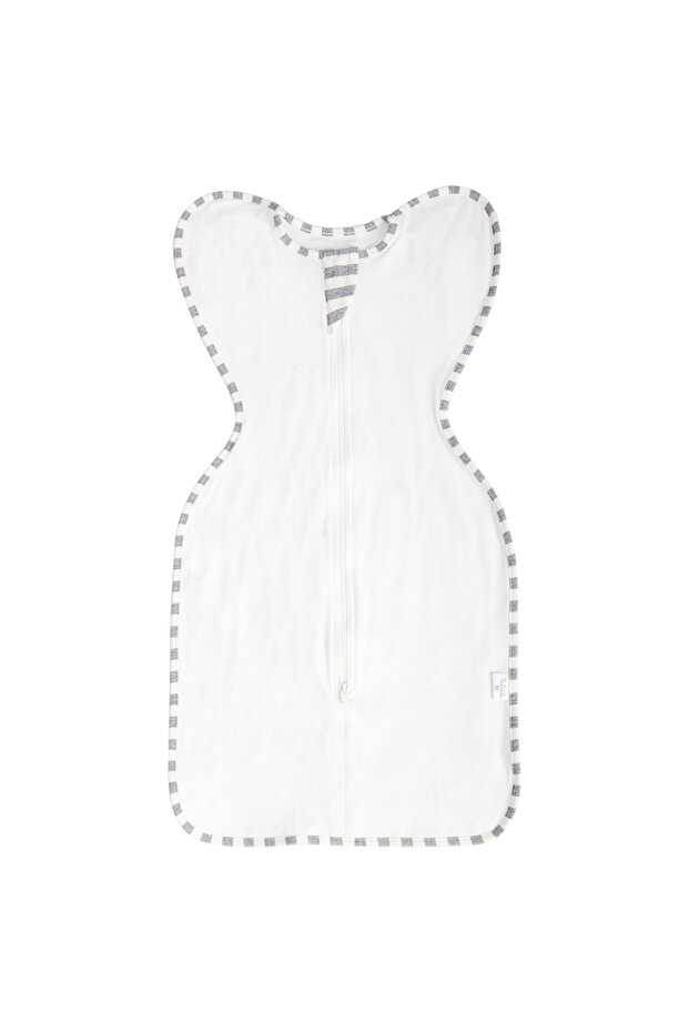 قماط أطفال سادة للجنسين - أبيض - 1