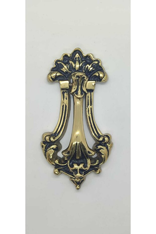 Brass Floral Door Knob