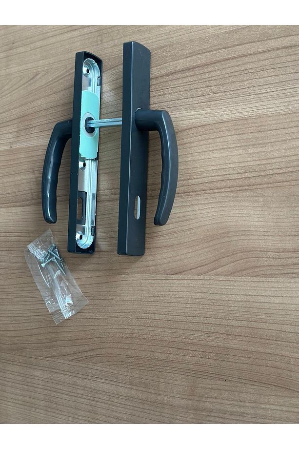 Pvc Pimapen Plastik Kapı Kolu (ODA) Plastik Kapı Kolu / Antrasit 1 Adet - 3