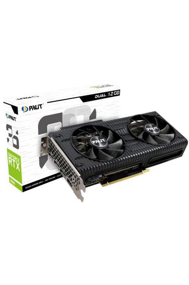 Nvidia Geforce Rtx3060 Dual 12gb 192bit Pcı-e 4.0 Gddr6 Lhr Ekran Kartı Ne63060019k9-190ad - 1