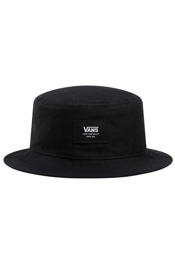 Patch Bucket Unisex Siyah Şapka - 1