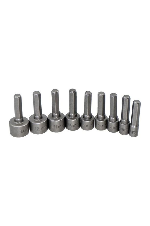 530450 Bits Saplı Lokmalı Somun Adaptörü 5-13mm 9 Parça - 3
