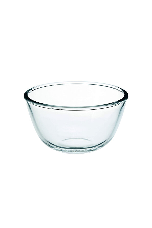 Glass Mixing Bowl 2.70L, Transparent Mixing and Serving Bowl