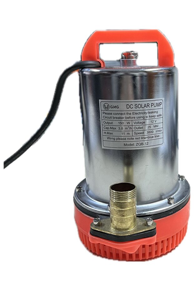 12V Dc Solar Dalgıç Pompa - 1