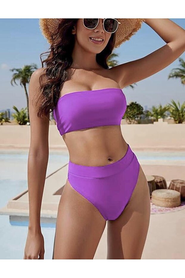 Straplez bikini takım - 1