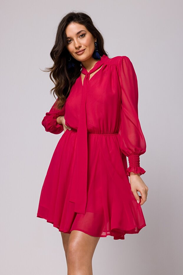 Rochie mini cu decolteu Halter - 3