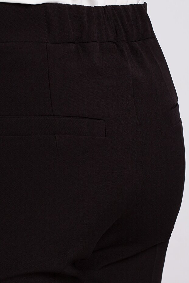 Plain cigarette trousers - 3
