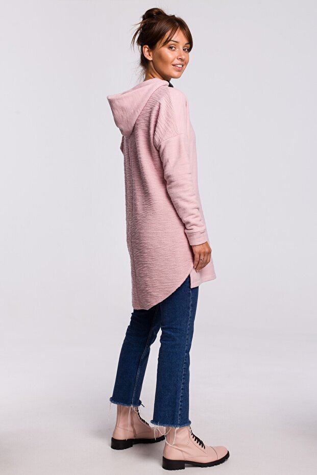 Design asimetric cu glugă - 3