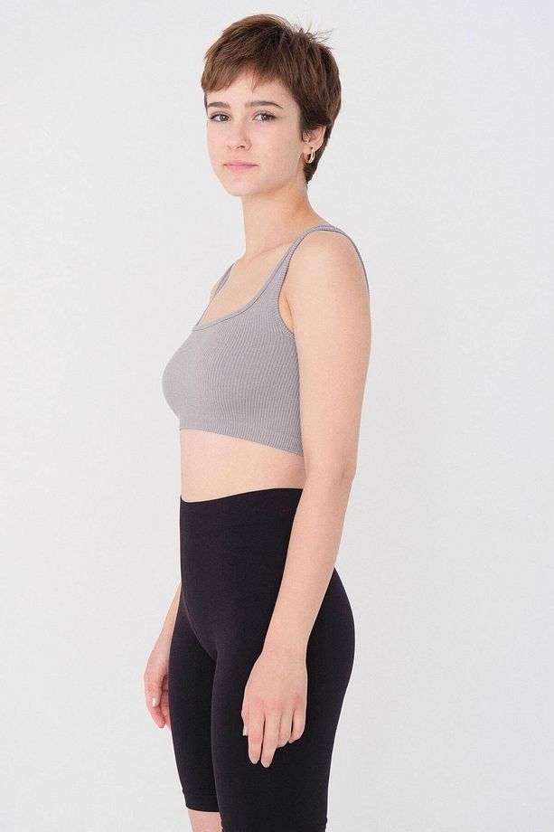 Kare Yaka Seamless Crop Atlet A0187-l5 - 4