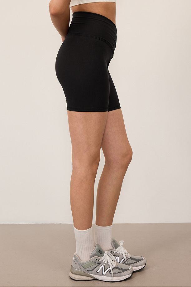 Çapraz Bel Spor Şort Tayt Tyt0069-s9 - 4