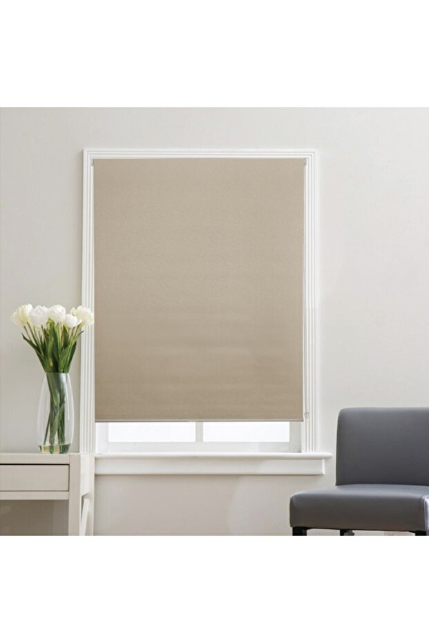 Rectangular Shaped Jacquard Window Roller Blinds 180 x 240cm - 1