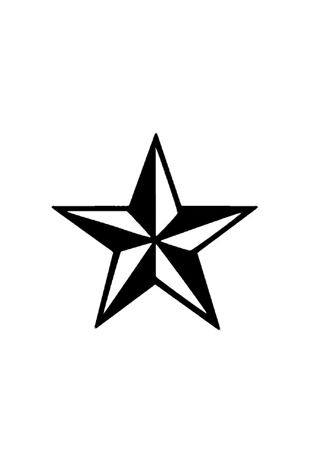 Starfish Design Sticker Rigging Vehicle&Motor&Decor 10 X 10 cm