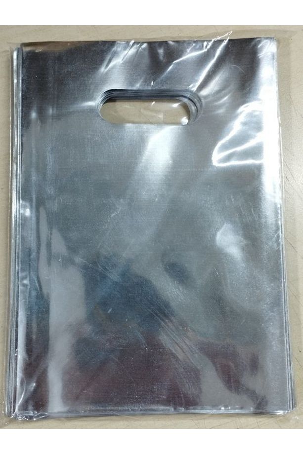 Metalize El Geçme Hediye Poşeti 13X20 - 2