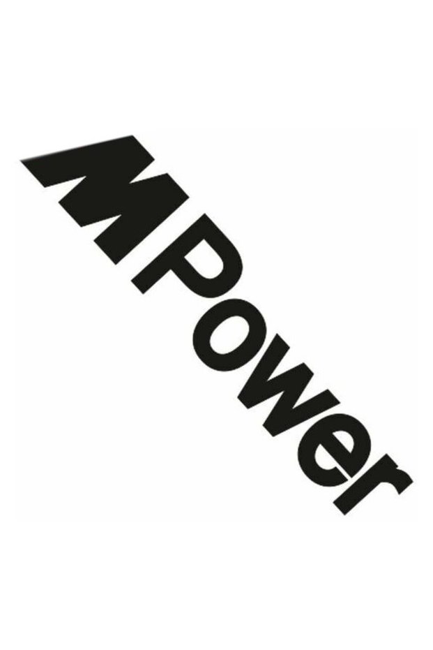 Mpower Lettering Motorcycle Sticker A+Quality 20 X 4 cm Durable