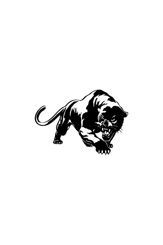 Jaguar Wall Decor Sticker 40 X 28 cm