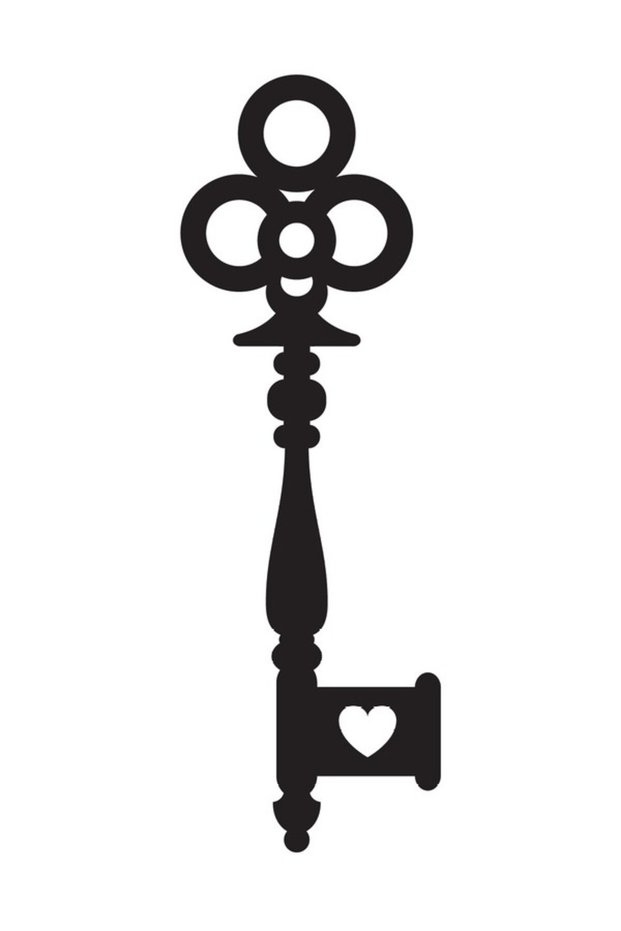 Historical Key Pattern Sticker A+Quality (Type 12) 10 X 30 cm Durable