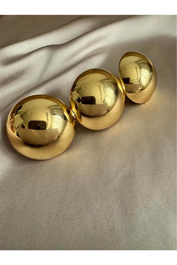 Gold Buttons Automatic Buckle
