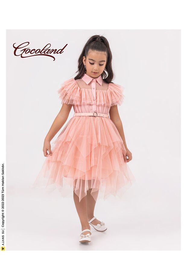 Wednesday Costume Pink Color Dress