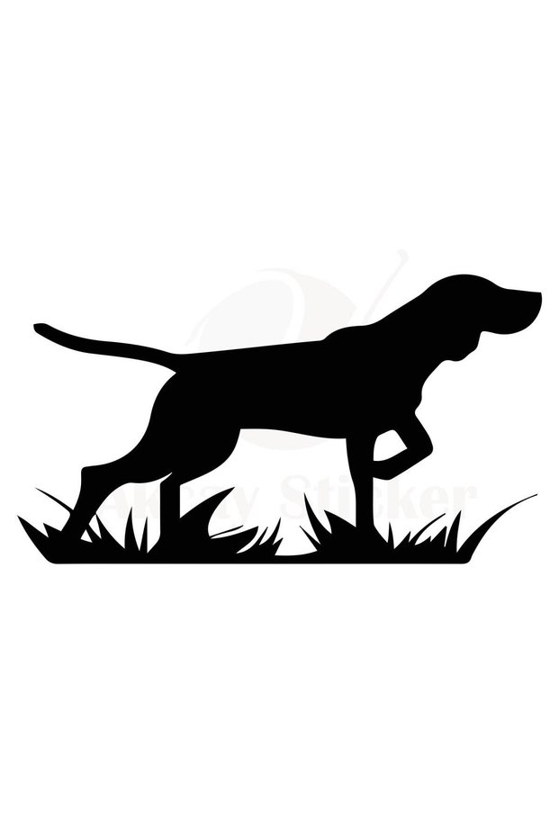 Dog Sticker 30 X 15 cm Quality Design