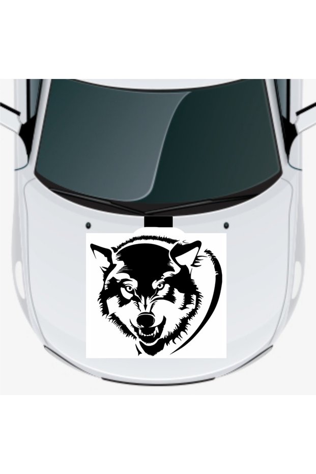 Angry Monkey Car Hood Sticker A+ Quality 40 X 40 cm Durable