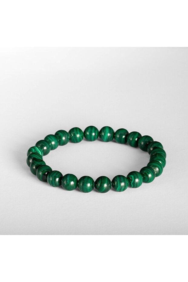 Malahit Stone Natural Stone Bracelet, 8mm