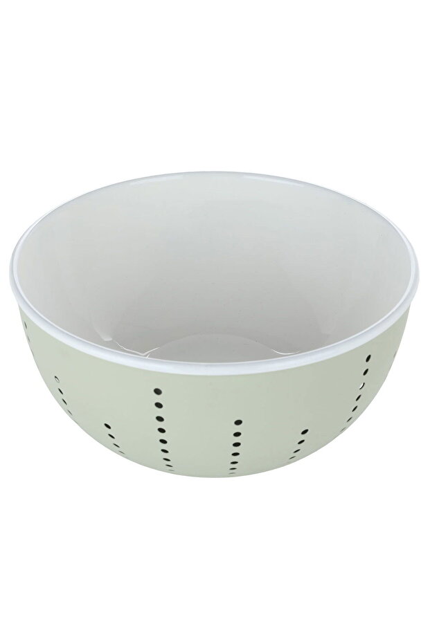 Al Saif Gallery porcelain bowl, 25x25x13 cm, with beige-white base