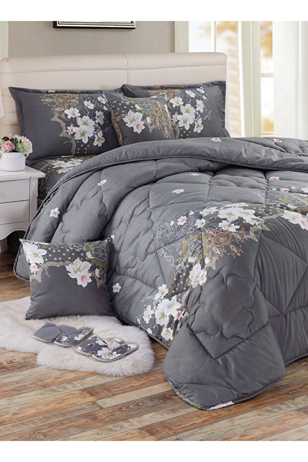 Comforter Set King Size 10 Pieces Comforter Set Twin Unisex Bedding Set - 1