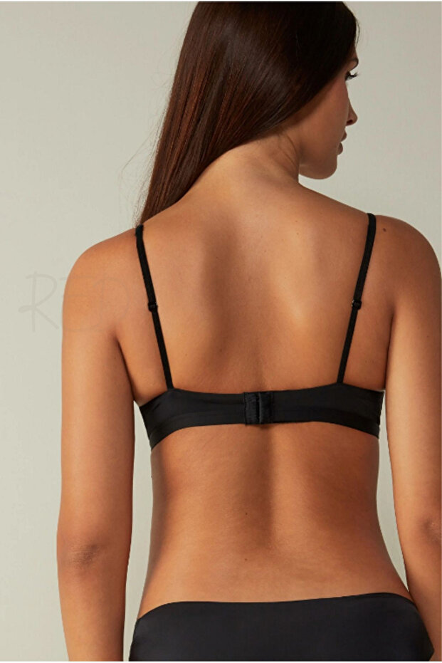 حمالة صدر مثلثة بقصة منخفضة من مادة البولي أميد - 5