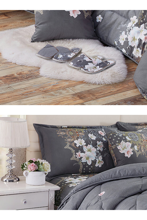 Comforter Set King Size 10 Pieces Comforter Set Twin Unisex Bedding Set - 3