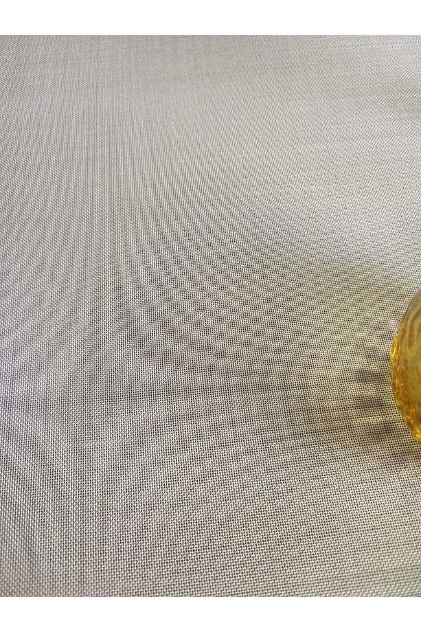 Sık Dokuma Açık Bej Renk Parlak Polyester (LM) - 3
