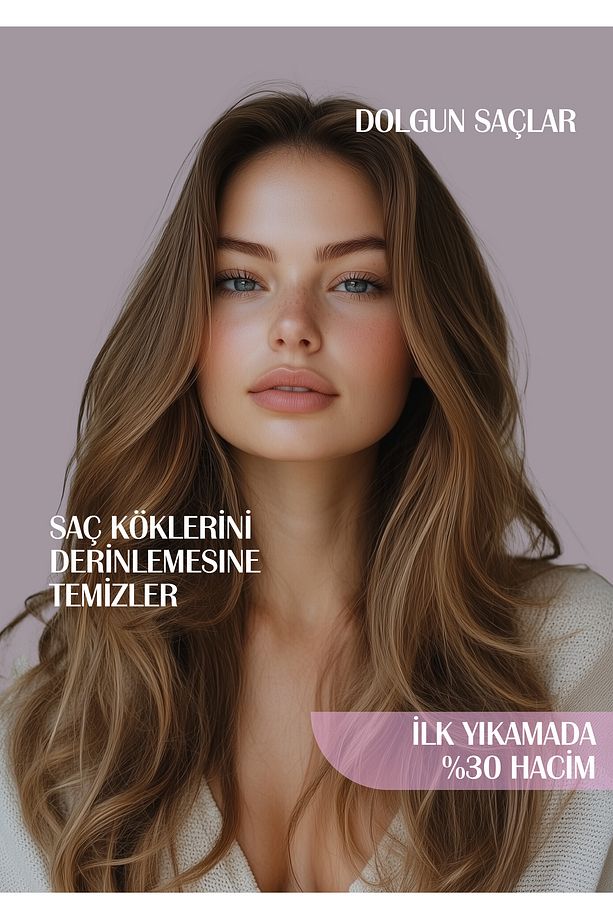 Ultimate Volume Shampoo / Hacimsiz Ve Zayıf Saçlara Yönelik Volüm Saç Bakım Şampuan 1000 ml - 4