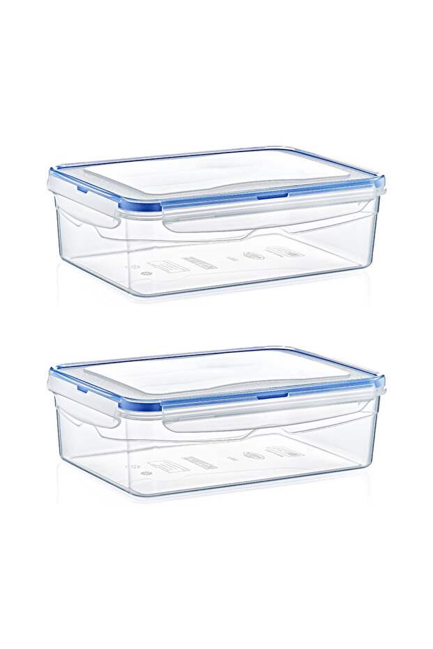 Rectangular Leak Proof Storage Container 1.4 L (2 Pieces)