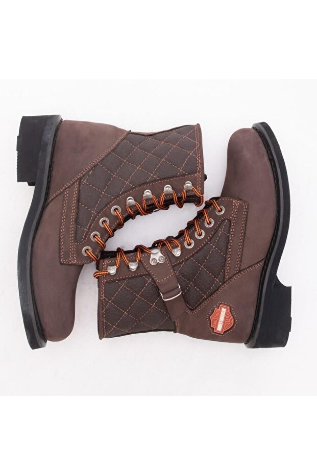 New Worker Erkek Crazy Deri Bot - 4