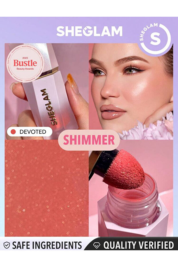 Color Bloom Dayglow Shimmer Liquid Blush - 1