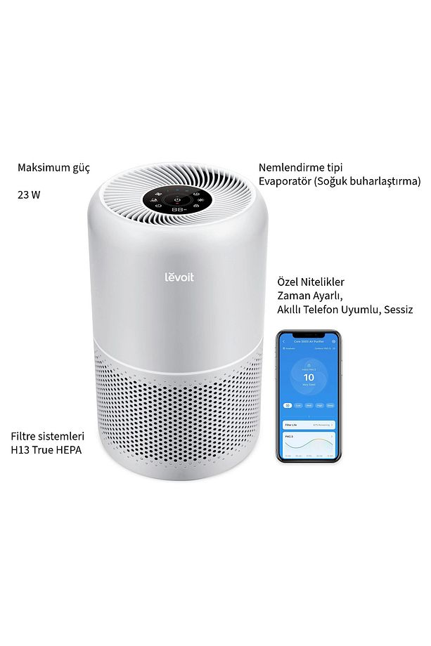 Levoit Pro Hepa Filtreli Hava Temizleyici - 1