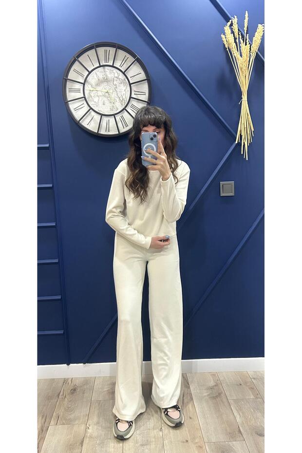 Ekru Fitilli Takım - 2