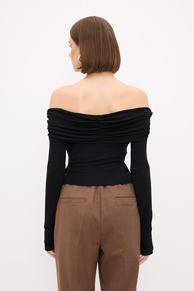 Moda Tutkusu Örme Bluz - 7