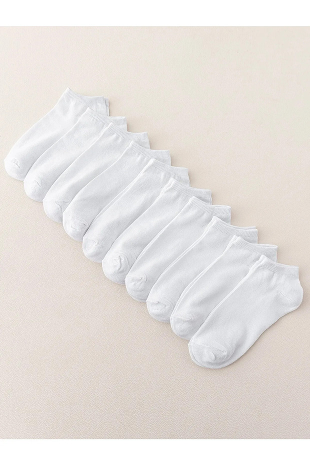 Κάλτσες 10 Pack Απλό Basic Booties Κάλτσες - 2