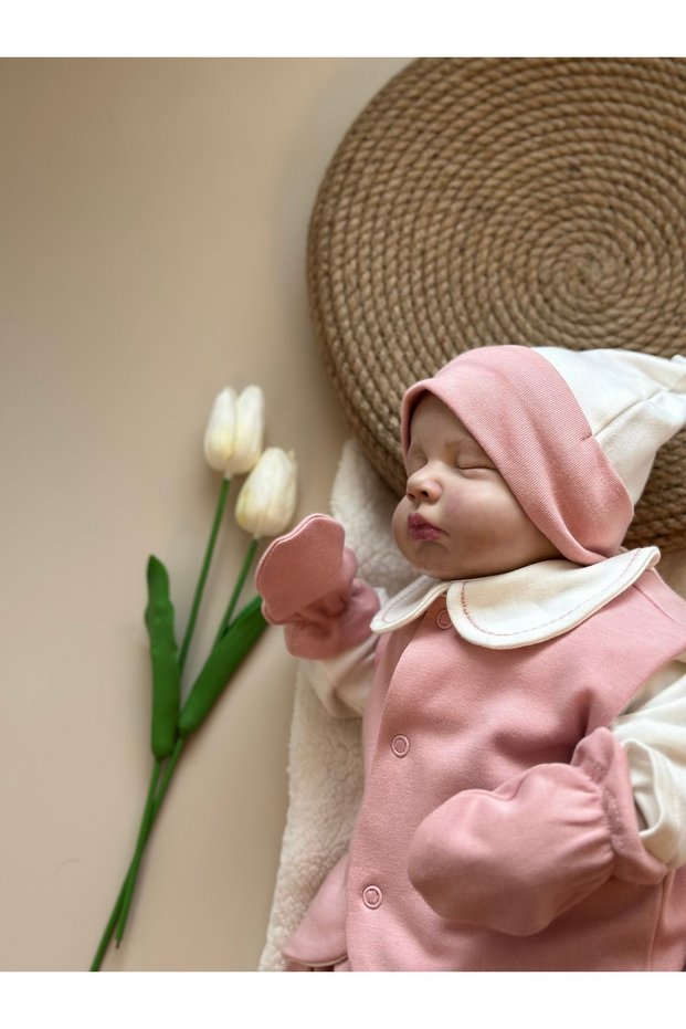 Dusty Rose Hospital Outlet Set - Vest and Bodysuit
