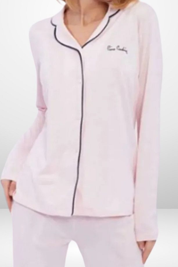 Kadın Modal Boydan Patlı Pijama Takımı  PC.11.04.7.P.717.U.E01 - 1