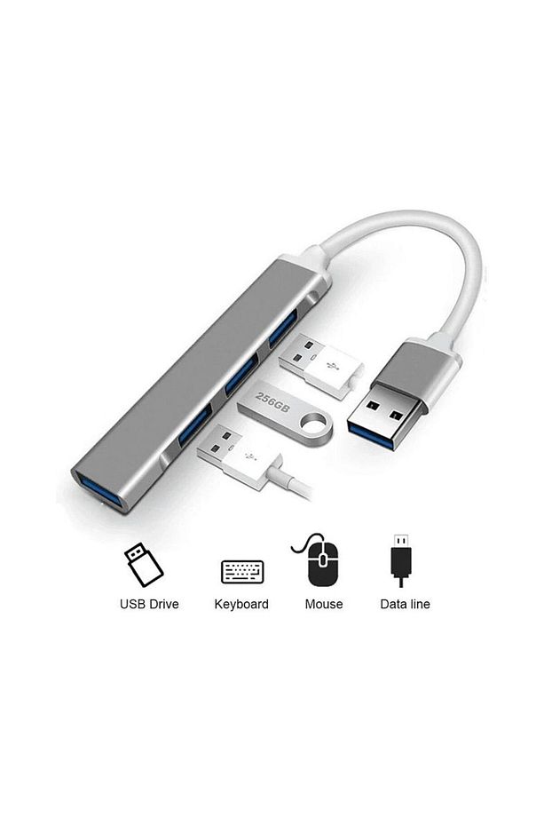 A-809 USB=>4 USB 3.0 5Gbps hub adaptör - 2