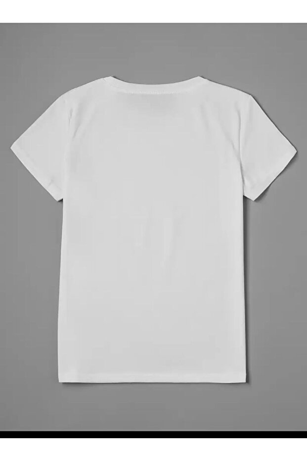 CHERRY BASKILI BASİC T-SHİRT - 2