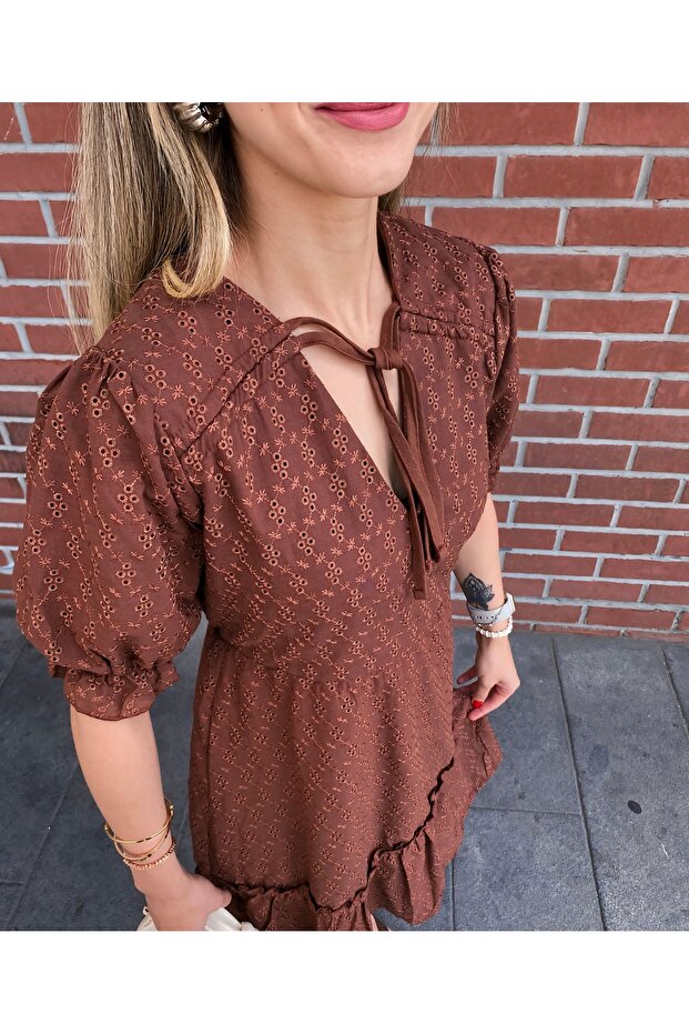 Fistolu Pinterest Model Elbise - 1