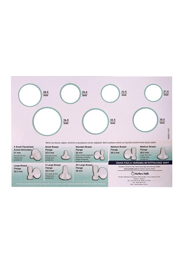 Meme Ucu Ölçü Cetveli - 1